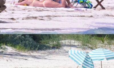 BREAKING: During a recent vacation, Taylor Swift is making waves online with a series of photos featuring her enjoying a beautiful beach getaway alongside Travis Kelce—fans everywhere are talking about how radiant and happy the couple looks together...