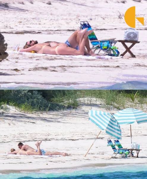 BREAKING: During a recent vacation, Taylor Swift is making waves online with a series of photos featuring her enjoying a beautiful beach getaway alongside Travis Kelce—fans everywhere are talking about how radiant and happy the couple looks together...