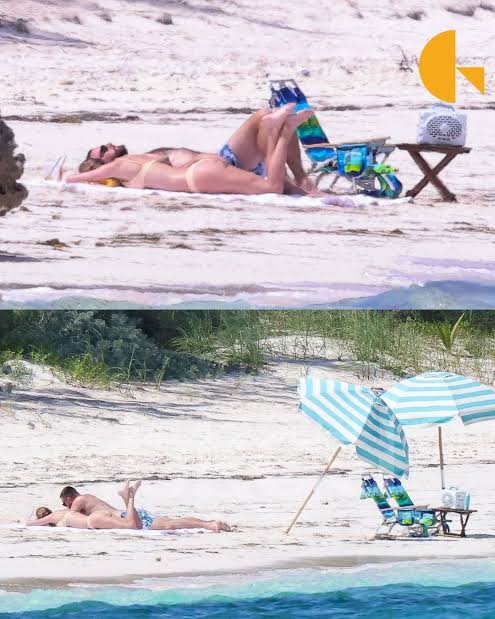 BREAKING: During a recent vacation, Taylor Swift is making waves online with a series of photos featuring her enjoying a beautiful beach getaway alongside Travis Kelce—fans everywhere are talking about how radiant and happy the couple looks together...
