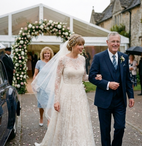 Taylor Swift’s Hairstyle as She Arrived with Her Father, Scott Swift, for Her Wedding at MSG Is Turning Heads Worldwide...