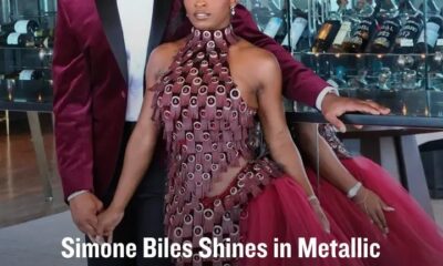 Simone Biles attended Taylor Swift and Travis Kelce's wedding with husband Jonathan Owens and looked every bit the champion...