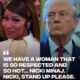 President Donald Trump calls Nicki Minaj "so hot" at the White House Rose Garden Lunch earlier today.