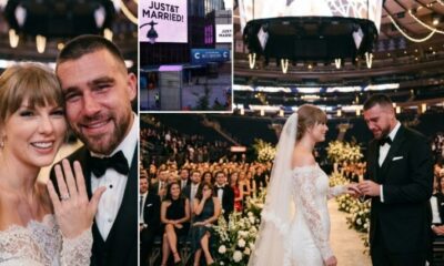 Taylor Swift and Travis Kelce Are Officially Married – See the First Look as an Emotional Travis Kelce Puts the Ring on Taylor Swift’s Finger… See Never-Before-Seen Clip