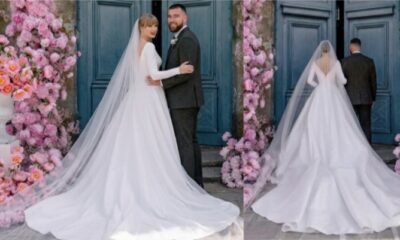 Meet the Latest Couple in Town! Taylor Swift’s Gorgeous Wedding Dress Has the Whole World Buzzing, and Everyone Is Saying the Same Thing. SEE 15 MORE UNSEEN PHOTOS 👇
