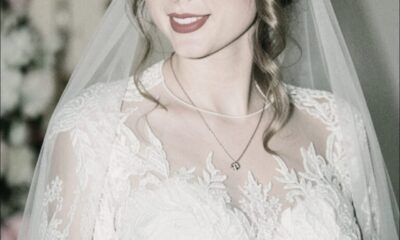 Travis Kelce Finally Drops Photos of His Beautiful Wife Taylor Swift’s Goddess Wedding Dress Fans Have Been Begging For