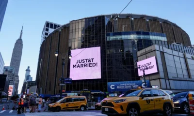 Taylor Swift and Travis Kelce married in the celebrity wedding of the century, officiated by comedian Adam Sandler...