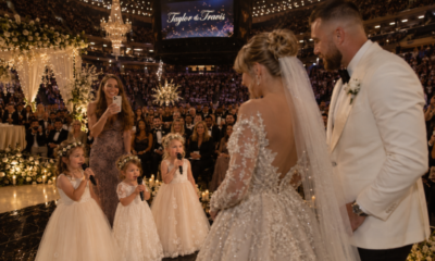 Kylie Kelce Posts New Photos and Clip of Adorable and Emotional Wedding Moments as Her Three Daughters, Wyatt, Elliotte, and Bennett Serve as Flower Girls