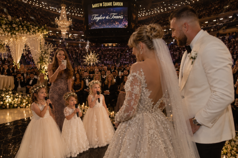 Kylie Kelce Posts New Photos and Clip of Adorable and Emotional Wedding Moments as Her Three Daughters, Wyatt, Elliotte, and Bennett Serve as Flower Girls