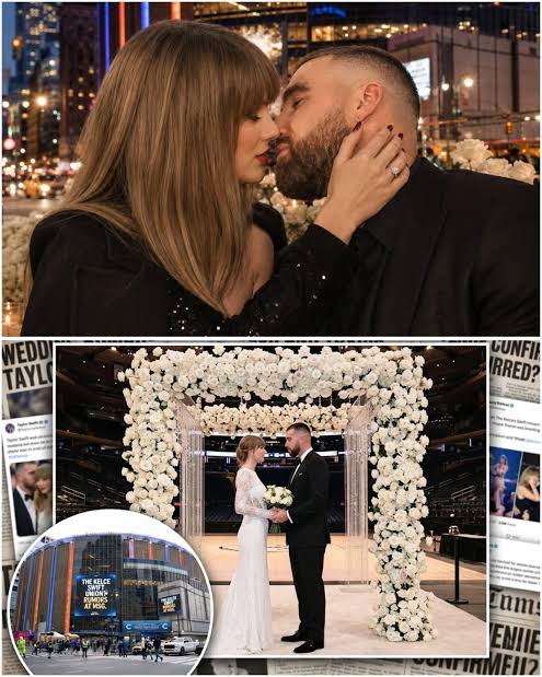 It's confirmed! We're getting two national holidays this weekend because Taylor Swift and Travis Kelce are getting married on Friday, July 3 at Madison Square Garden...