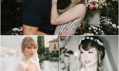 Travis Kelce Finally Drops 15 Irresistible Photos of His Adorable Wife Taylor Swift’s Majestic Wedding Dress Fans Have Been Desperately Begging For