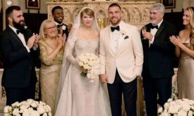 Travis Kelce AND Taylor Swift ARE MARRIED! WEDDING CEREMONY CAPTIVATES FANS AND A-LISTERS ALIKE – Travis Kelce and Taylor Swift’s wedding is no longer a rumor. The couple officially tied the knot in a lavish ceremony that’s got the entire world talking!