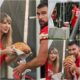 Taylor Swift Caught on Camera Delivering Her Famous Homemade Sourdough to Her Hardworking Husband Travis Kelce at Chiefs Training Camp in St. Joseph, Only for Shocked Fans to Realize It Was the Real Deal – But the Internet Melted When Travis Was Caught Red-Handed With Crumbs All Over His Face, While Taylor’s Playful, Blushing Reaction After Noticing the Camera Made the Moment Even Sweeter, as Bystanders Raved About the Irresistible Aroma Drifting Across the Sidelines and Leaving Everyone Asking One Big Question… See Full Details and the Full Raw Clip