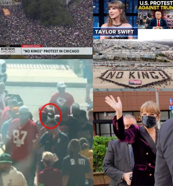 Taylor Swift Breaks Her Silence — and the Internet: The Pop Queen Marches in Massive ‘No Kings Day’ Protest After Donating $1M to Anti-Trump Demonstrators, Calling for the End of Political Dynasties, Monarchy Culture, and ‘Celebrity Silence’ in America.