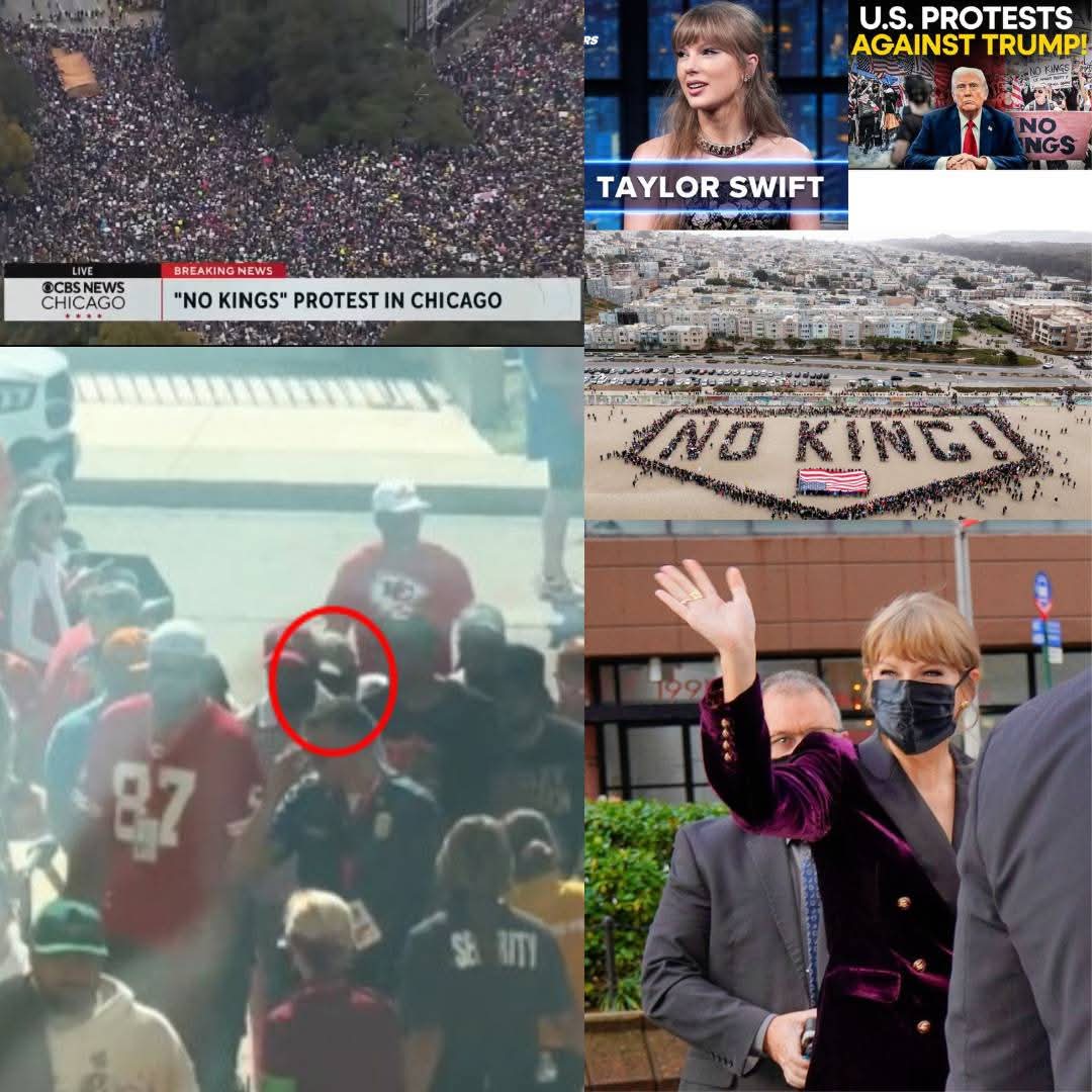 Taylor Swift Breaks Her Silence — and the Internet: The Pop Queen Marches in Massive ‘No Kings Day’ Protest After Donating $1M to Anti-Trump Demonstrators, Calling for the End of Political Dynasties, Monarchy Culture, and ‘Celebrity Silence’ in America.