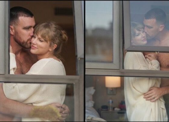 TAYLOR SWIFT AND TRAVIS KELCE’S QUIET POST-GAME MOMENT MELTS HEARTS! After the NFL Game, the Couple Retreats to a Peaceful Private Setting, Sharing a Tender Kiss and Sweet Glances Through the Window as They Simply Enjoy Being Close to Each Other..