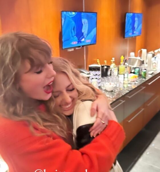 Taylor Swift and Brittany Mahomes plan to surprise their husbands and to support their game tonight...