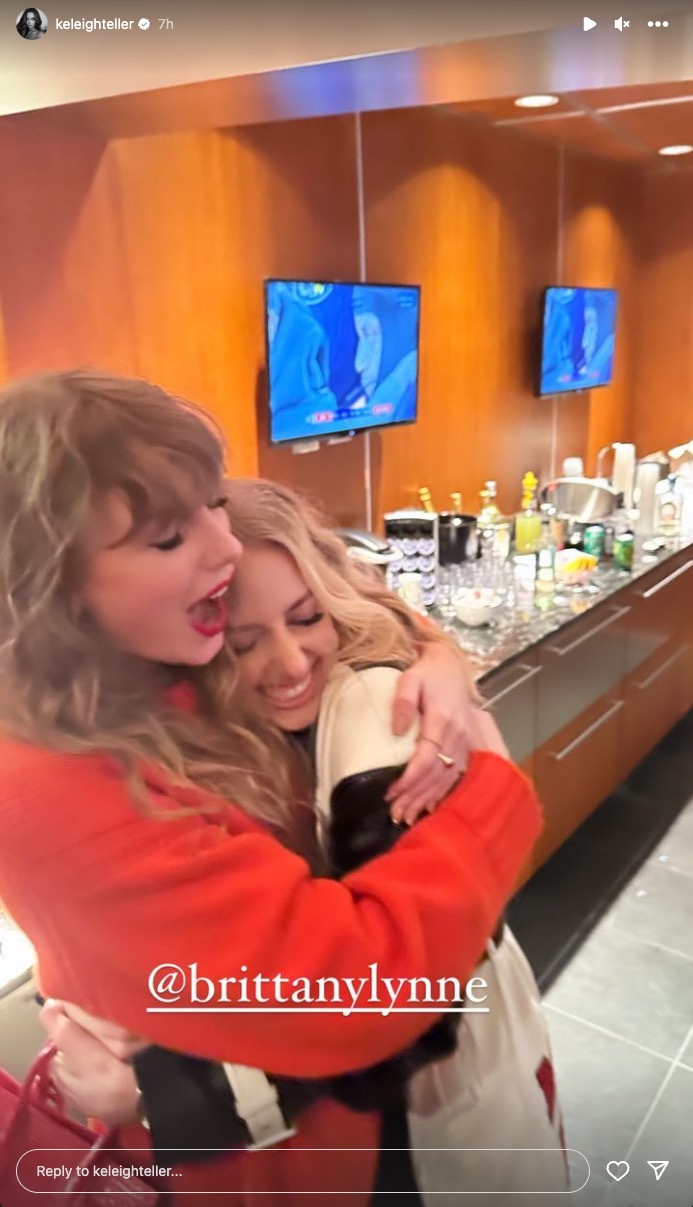 Taylor Swift and Brittany Mahomes plan to surprise their husbands and to support their game tonight...