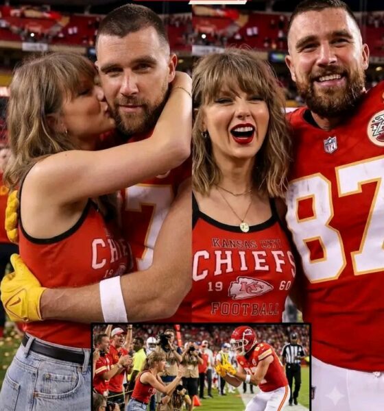 Taylor Swift’s Sweetest Postgame Moment Yet as She Runs Straight Into Husband Travis Kelce’s Arms After Chiefs-Colts Clash, Sharing a Hug and Celebrating Together on the Field after dramatic winner where Travis Scored a Touchdown .See full video … “