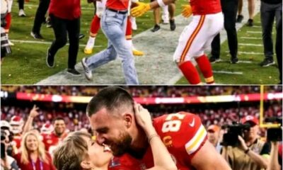 Taylor Swift Breaks NFL Protocol Again and Rushes to the Field to Celebrate, Hug, and Kiss Husband Travis Kelce After Chiefs’ Stunning 33–30 Overtime Win Over the Colts – Mom Andrea Swift Seen Chasing Her Daughter to Caution Her as Overexcited Taylor Couldn’t Hold Herself Back, While Patrick Mahomes Couldn’t Hold Back His Laughter… See the Full Never-Before-Seen Clip and Photos…