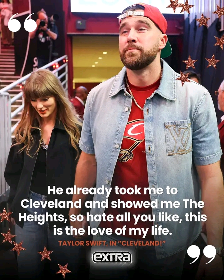 Taylor Swift's new song "Cleveland!" is a love letter to Travis Kelce... and a message to the haters!