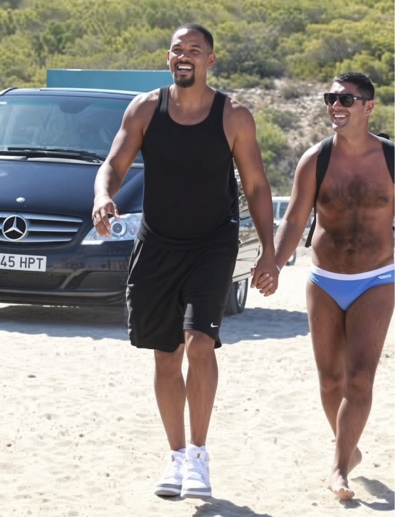 Will Smith Sparks Buzz After Being Spotted Holding Hands With a Man at the Beach, Looking Happier Than Ever — Fans Are Wondering If He’s Finally Moved On From Jada Pinkett Smith! 👀