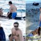 Leonardo DiCaprio and his 28-year-old girlfriend, Italian model Vittoria Ceretti, are baring it all during their Saint-Tropez yacht vacation. Earlier this week, DiCaprio and Ceretti were seen with friends, Tommaso Buti and Laura Harrier, while enjoying a dip in the Mediterranean Sea. DiCaprio, 51, was seen shirtless on the back of the boat.