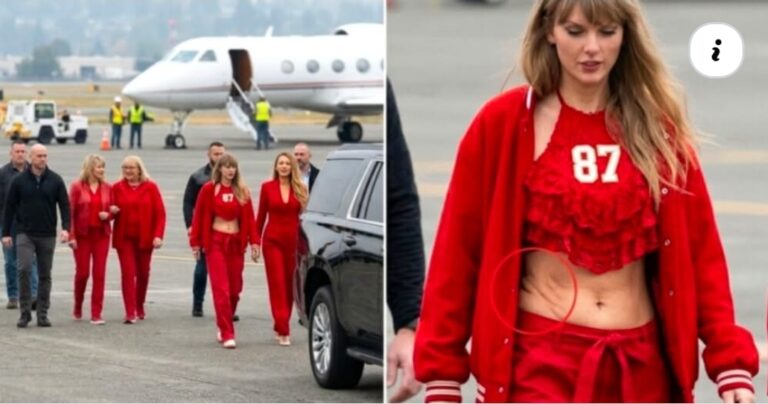 Taylor Swift’s Seattle Arrival Sparks Fresh Buzz! Fans Spot a Mysterious Mark Near Her Rib and Stomach as She Arrives With Blake Lively, Donna Kelce, and Andrea Swift to Support Travis Kelce — See the Photos and Arrival Clip Everyone Is Talking About!