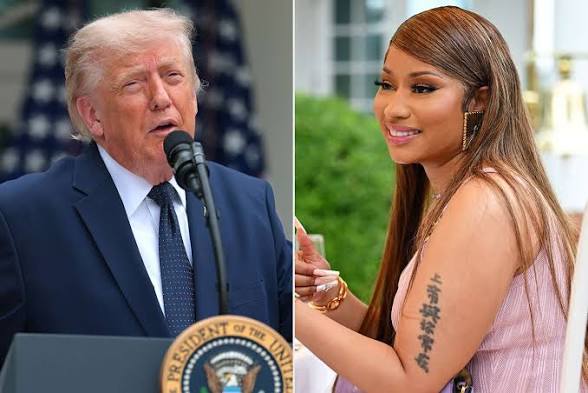 Donald Trump Calls Nicki Minaj’s “Beautiful Ass” a “Sexy, Irresistible Beauty” During Rally in Port Huron, Michigan ❤️